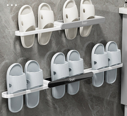 💥👟 50% KORTING! Stop met een kletsnatte badkamer door natte slippers! Dé opvouwbare schoenenrek – 2,5 inch dun, 3 panelen, ABS, 29–75 cm. Alles droogt netjes achter de deur!