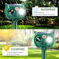 🌞 50% KORTING! Dierverjager op zonne-energie – bewegingsgevoelig, ultrasoon + knipperlicht. Waterdicht (IP44). Meer dan 50.000 exemplaren verkocht! 🚫🦌