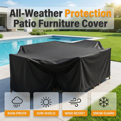 🥳HOT SALE🥳💞50K+ VERKOCHT! Tuinmeubelhoes – Vanaf €25.99! Waterdicht, UV-bestendig & stormvast. Bescherm uw meubels – bestel nu! ✅