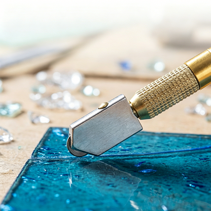 🔥KOOP 2, KRIJG 1 GRATIS!🔥 Professionele Glassnijder in Penvorm – Hardmetalen Snijwiel, Ergonomische Greep – Inclusief Tikbal – Voor Glas, Spiegels & Tegels! ✨
