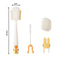 🧼✨ 50% KORTING! Nooit meer vieze flessen of schimmel! Deze 5-in-1 flesborstelset met spons-, rietjes- en randborstel droogt snel, krult niet en houdt alles hygiënisch!