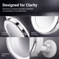 🥳2026 BESTSELLER🥾 10x Make-up Spiegel met LED – Ultradunne Vergroting, Zonlicht Simulatie – Sterke Zuignap, 360° Verstelbaar – AAA of USB Voeding! 🛡️💨