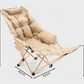 ✨🏖️ Van strand tot camping: deze verstelbare buitenstoel met beensteun en 3-4 standen past zich aan jouw comfort aan – stevig stalen frame, ademende stof, draagriem inbegrepen. 50% KORTING!