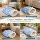 🛏️ Waarom zou je huisdier op een koude cushion slapen? Deze zelfdragende hol-bed slaapzak lokt ze naar binnen en houdt de warmte vast. Heerlijk voor koude nachten!