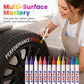 🔥FLASH SALE🔥 Quick-Dry Paint Marker Pens – 12 Kleuren, 3mm Tip – Hoge Dekking, Multi-Oppervlak – Snel Droog – Gratis Verzending in het VK! 🎨✨