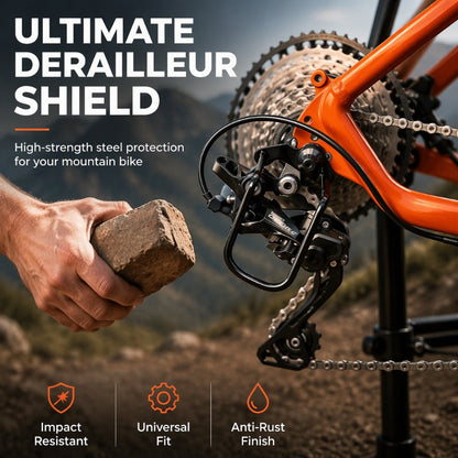 🚲 50% korting! Stalen beschermbeugel voor fietsderailleur – extra bescherming tegen grondcontact & obstakels. Robuust, eenvoudig te monteren! ✨🔩