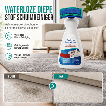 🥳HOT SALE🥳💞50.000+ VERKOCHT! Waterloze Reiniger – Vanaf €21,99! Schuim, borstelapplicator & geen doorweken. Vlekken weg – bestel nu! ✅