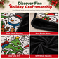 🔥FLASH SALE🔥 DIY Kerst Kleurdeken – Herbruikbaar Kleuroppervlak, Pluche Warmte – Inclusief Stiften – Wasbaar & Herbruikbaar – 130x150cm! 🎄✨
