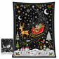 🔥FLASH SALE🔥 DIY Kerst Kleurdeken – Herbruikbaar Kleuroppervlak, Pluche Warmte – Inclusief Stiften – Wasbaar & Herbruikbaar – 130x150cm! 🎄✨
