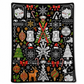 🔥FLASH SALE🔥 DIY Kerst Kleurdeken – Herbruikbaar Kleuroppervlak, Pluche Warmte – Inclusief Stiften – Wasbaar & Herbruikbaar – 130x150cm! 🎄✨