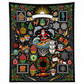 🔥FLASH SALE🔥 DIY Kerst Kleurdeken – Herbruikbaar Kleuroppervlak, Pluche Warmte – Inclusief Stiften – Wasbaar & Herbruikbaar – 130x150cm! 🎄✨