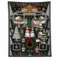 🔥FLASH SALE🔥 DIY Kerst Kleurdeken – Herbruikbaar Kleuroppervlak, Pluche Warmte – Inclusief Stiften – Wasbaar & Herbruikbaar – 130x150cm! 🎄✨