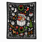 🔥FLASH SALE🔥 DIY Kerst Kleurdeken – Herbruikbaar Kleuroppervlak, Pluche Warmte – Inclusief Stiften – Wasbaar & Herbruikbaar – 130x150cm! 🎄✨