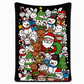 🔥FLASH SALE🔥 DIY Kerst Kleurdeken – Herbruikbaar Kleuroppervlak, Pluche Warmte – Inclusief Stiften – Wasbaar & Herbruikbaar – 130x150cm! 🎄✨