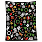 🔥FLASH SALE🔥 DIY Kerst Kleurdeken – Herbruikbaar Kleuroppervlak, Pluche Warmte – Inclusief Stiften – Wasbaar & Herbruikbaar – 130x150cm! 🎄✨