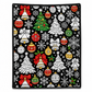🔥FLASH SALE🔥 DIY Kerst Kleurdeken – Herbruikbaar Kleuroppervlak, Pluche Warmte – Inclusief Stiften – Wasbaar & Herbruikbaar – 130x150cm! 🎄✨