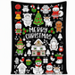 🔥FLASH SALE🔥 DIY Kerst Kleurdeken – Herbruikbaar Kleuroppervlak, Pluche Warmte – Inclusief Stiften – Wasbaar & Herbruikbaar – 130x150cm! 🎄✨