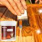 ⏳ Tijdelijke aanbieding⏳ Houtonderhoudspasta – bijenwas, lijnzaadolie & carnaubawas. Reinigt, verzorgt & herstelt glans. Inclusief borstel – 100 g! ✨🪑