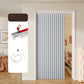 ⏰50% KORTING – LAATSTE KANS⏰ Boorvrij Opvouwbaar Deurgordijn – Zelfklevende Rail, Stille Nano-Glijders – Faux Linnen, Thermo – 80x180cm of 80x200cm – 8 Kleuren! 🔥