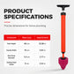 ⏰50% KORTING – LAATSTE KANS⏰ Hogedruk Afvoerontstopper – Luchtdruk Reiniging, Zonder Chemicaliën – Handheld Pompsysteem – 66cm Hoogte – Hoogwaardig PVC! 🔥
