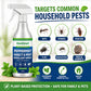 👍Natuurlijke pepermuntolie insecten- en ongediertespray🪳🦟 – Maximale sterkte - Veilige geurformule voor huis & tuin