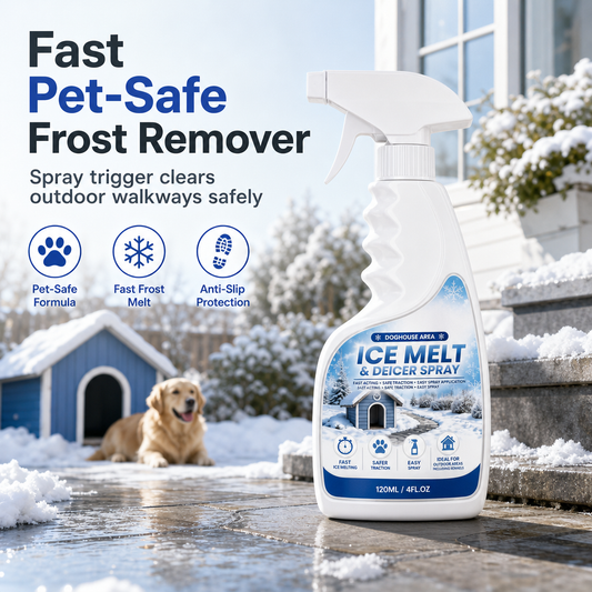 ❄️🐾 Gladde oprit? Deze ijs- en sneeuwspray smelt direct – veilig voor je hond! 50% KORTING. Geen uitglijden meer!