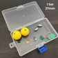 🔥FLASH SALE🔥 Complete Kit met Dobbers & Zinkers – HoogZichtbare Neonkleuren, HoogSchuim – Geïntegreerde Gewichtkern, Draagbare Tacklebox – 27/30mm – Rood & Geel! 🎣✨