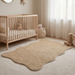 ⏰50% KORTING – LAATSTE KANS⏰ Antislip Faux Jute Loper – TPR-Onderkant, Rustieke Textuur – Duurzame Gestikte Randen, Golvende Vorm – 40x60cm – Natuurbruin! 🔥