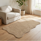 ⏰50% KORTING – LAATSTE KANS⏰ Antislip Faux Jute Loper – TPR-Onderkant, Rustieke Textuur – Duurzame Gestikte Randen, Golvende Vorm – 40x60cm – Natuurbruin! 🔥