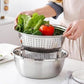 6-in-1 Roestvrij Staal Wastafel™ | Multifunctionele rasp met wasbak voor een betere kookervaring