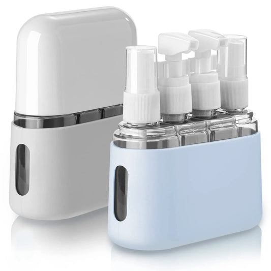 Mini-shampoodispenser draagbare reisflessenset