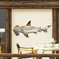 【Jaarlijkse uitverkoop 49% korting】 - 🦈 Metalen haai kunst muur sticker