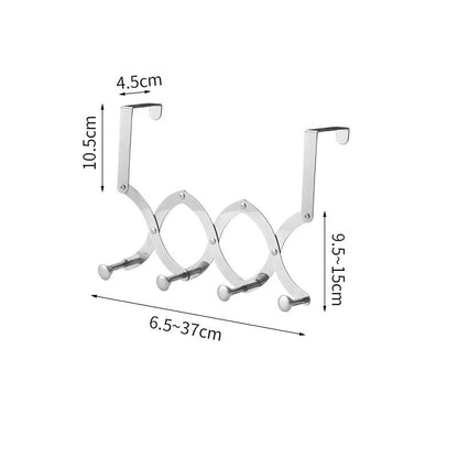 Uittrekbare metalen kleerhanger