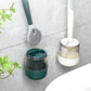 🔥Blowout Sale - 50% OFF🔥Huishoudelijke punch-free muurhanger lange steel siliconen toiletborstel (🔥BUY 2 FREE SHIPPING）)