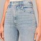 Flared jeans met superhoge taille en stretch