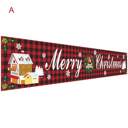 Christmas Banner Decor™ | Banners omhoog voor Kerstmis