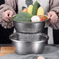 6-in-1 Roestvrij Staal Wastafel™ | Multifunctionele rasp met wasbak voor een betere kookervaring