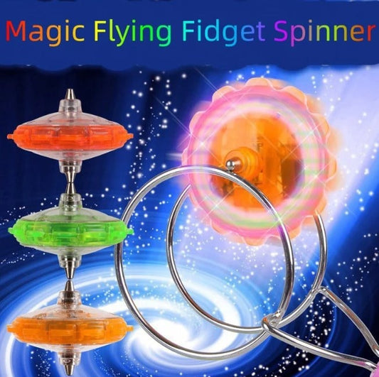 Creatieve Fidget Spinner met LED-licht en gloed 🎁 Koop er 1, krijg er 1 gratis