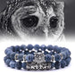 Owl Charm natuursteen armband