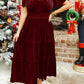 💃Fewelen maxi-jurk met laagjes voor dames - Vroege kerstuitverkoop 49% KORTING (gratis verzending)